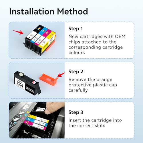 Image of TOKYOINK 923 Ink Cartridges Combo Pack Replacement