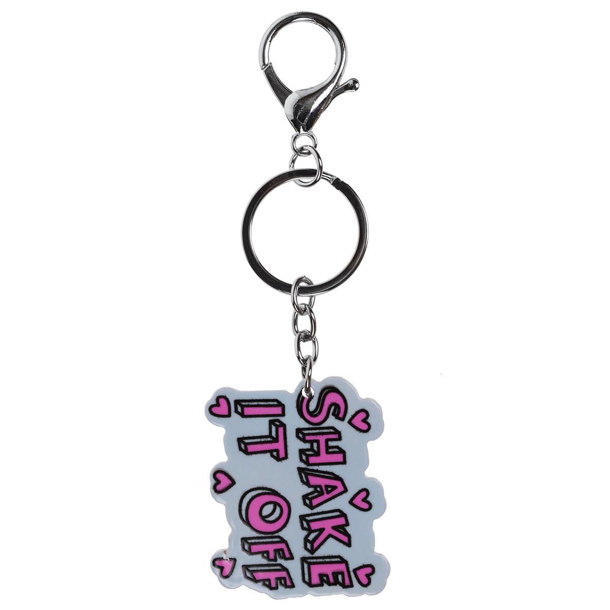 Stands Out, Supplying Outstanding Gifts Shake It Off Novelty Keyring Bag Tag Charm
