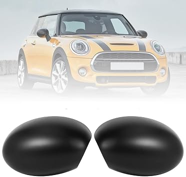 Car Side Mirror Covers Rearview Door Wing Mirror Caps for MINI Cooper R50 R53 2001-2008 R52 2004-2007