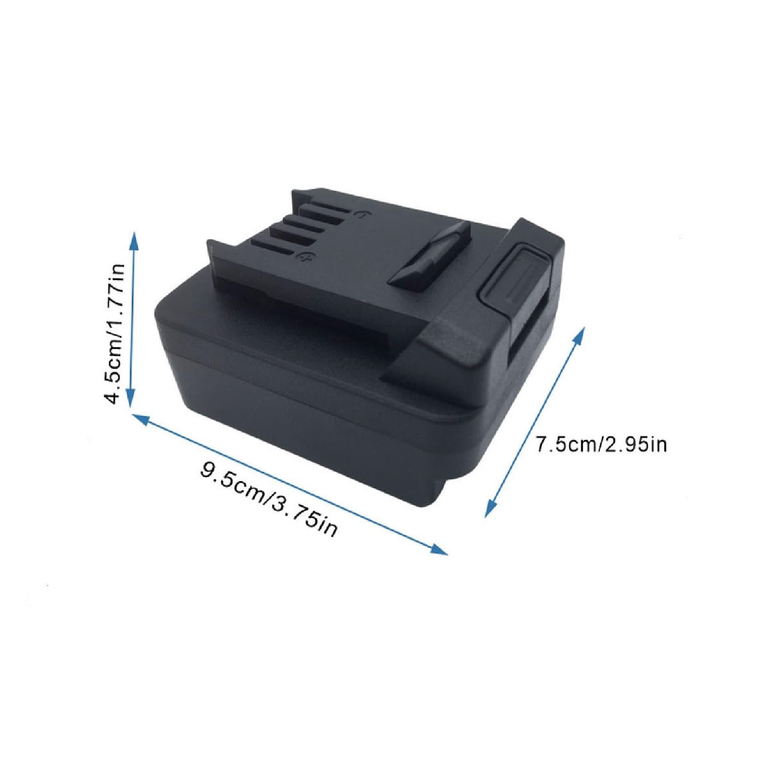 Adaptateur de batterie pour Bosch 18 V BAT622 BAT609 BAT618G vers outil électrique SKIL 20 V, installation de verrouillage