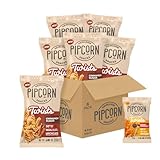 Heirloom Cinnamon Sugar Twists by Pipcorn - 4.5oz 6pk - Healthy Snacks, Gluten Free Snacks, Upcycled Heirloom Corn Flour, Cinnamon Sugar