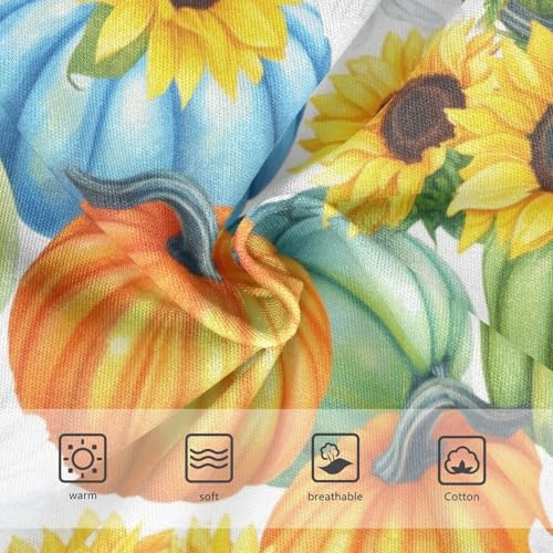 Joisal Girls Underwear Toddlers 2t Cotton Girl Panties Cute Fun Kids Briefs Undies Painted Style Pumpkins Orange3