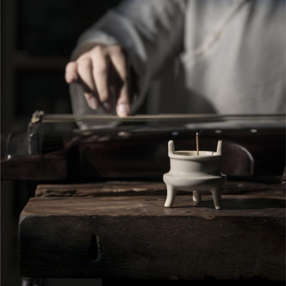 Censer ceramiczny mini statyw kadzidełka palnik na herbatę dom wewnętrzny palnik na drewno sandałowe mały palnik aromaterapeutyczny dla buddy kadzidełka palnik kadzidełka