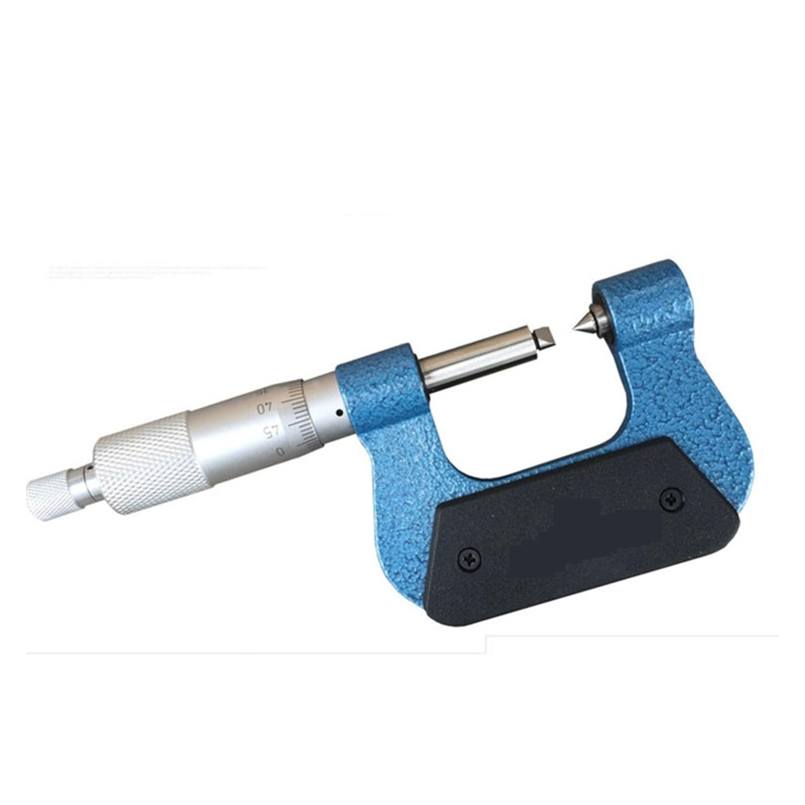 Micrómetros de rosca de 0-25 mm/25-50 mm/50-75 mm/75-100 mm Calibrador micrométrico de rosca con yunques de medición incluidos Múltiples modos de medición(50-75mm)