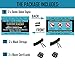 New 2 Pack Sign for Tips, Rating Taxi Driver Rideshare Tip Sign for Appreciated Rideshare Accessories Rate Me, 9x6 Inches