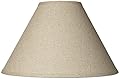 Fine Burlap Empire Shade 6x17x11.5 (Spider) - Brentwood