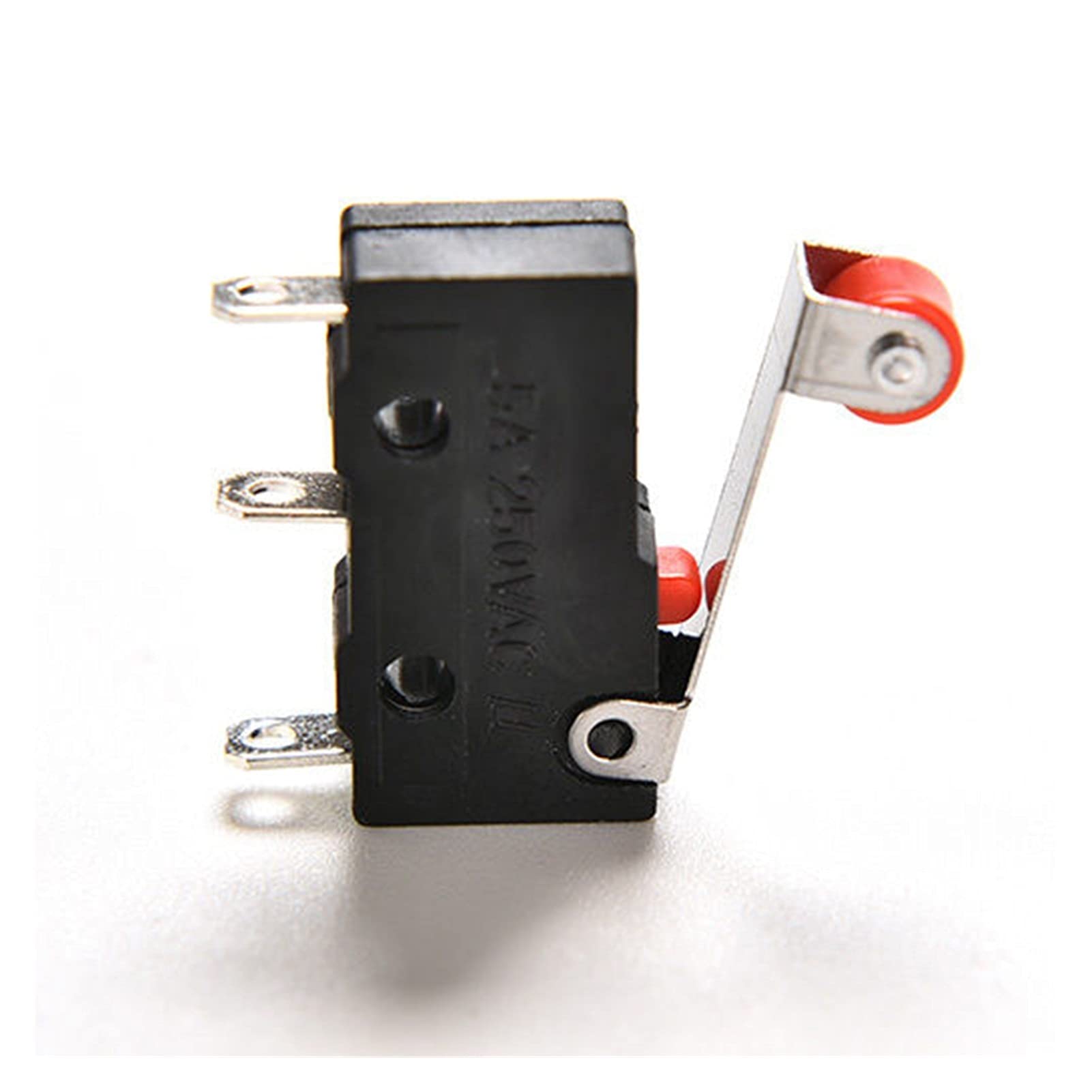 Interrupteur à Bascule 10 pièces/Ensemble Mini Interrupteur Tactile à 3 Broches KW12-3 5A 250V poignée Ronde Horloge Micro-Interrupteur