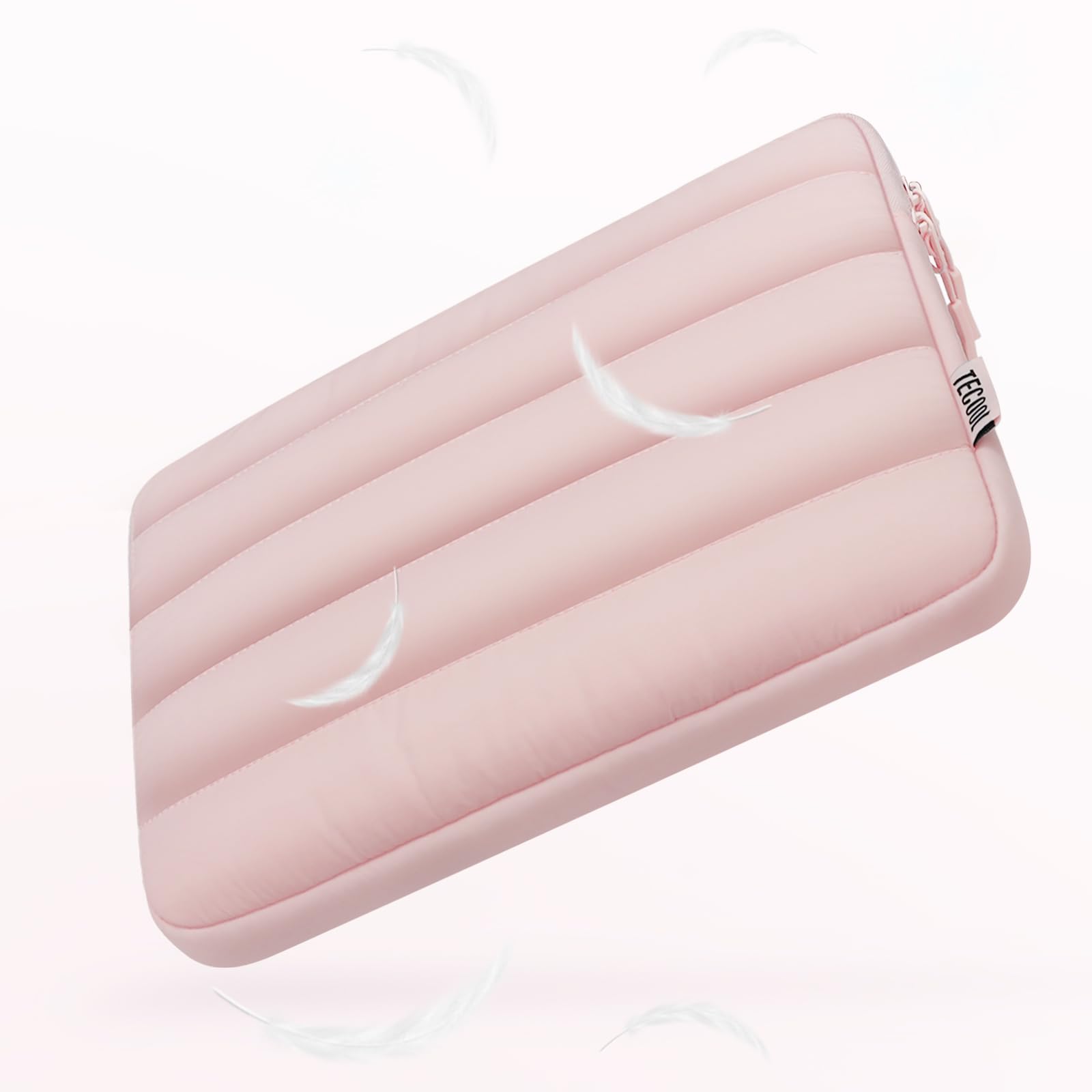 TECOOL Funda PC Portatil 13-13.5 Pulgadas para MacBook Neo, MacBook Air 13 M5 M4 M3 M2 M1 2026 2025-2010,MacBook Pro 13/14 M5 M4 M3 M2 M1 2026-2012, 13.3" Protectora Bolsa Ordenador Notebook, Rosa