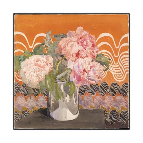 Affiche sur toile Pivoines Charles Rennie Mackintosh Art Nouveau pour salon