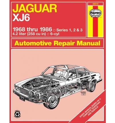 Jaguar Xj6 1968 Thru 1986 Series 1, 2 & 3 (Owners Workshop Manual) (Paperback) - Common
