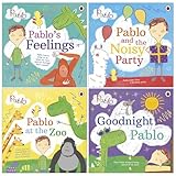 Pablo's Feelings Series 4 Picture Books Collection Set (Pablo's Feelings, Pablo Picks His Shoes, Pablo and the Noisy Party & Goodnight Pablo)