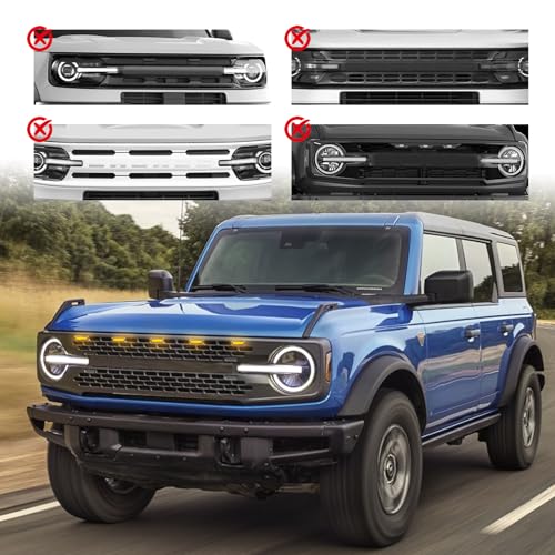 Kit 5 luces LED para parrilla Ford Bronco 2021-2026 miniatura 3