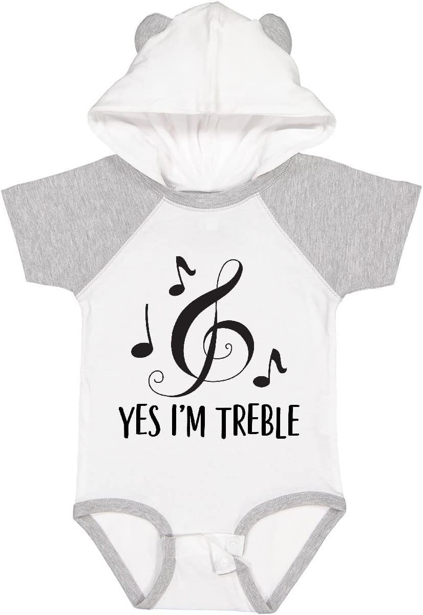 inktastic Funny Music Yes Im Treble Gift Baby Bodysuit