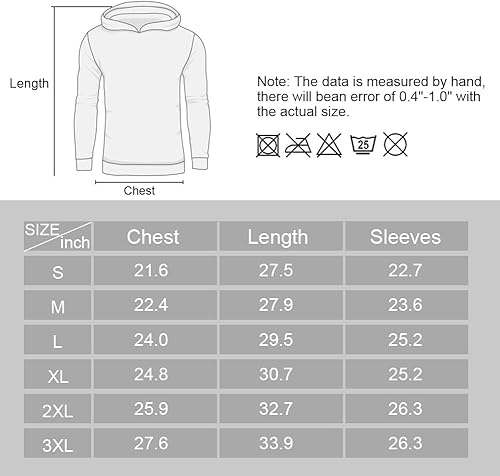 Miniatura 5 de HYCOPROT Camisas de seguridad de alta visibilidad con capucha de manga larga con capucha para hombres y mujeres