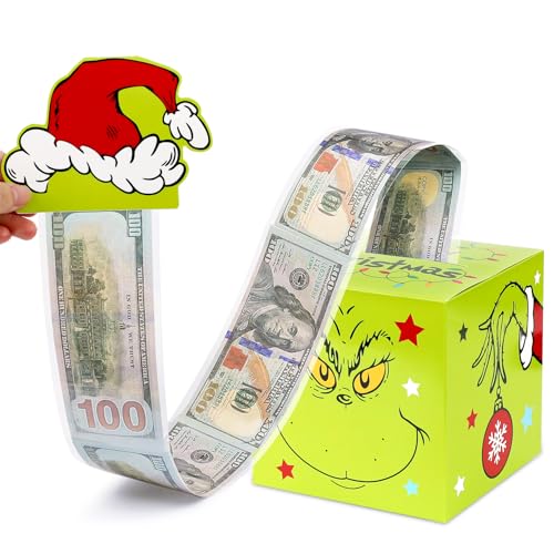 Christmas Money Pull Pouch with 100 Transparent Bags DROPS TO - image 1