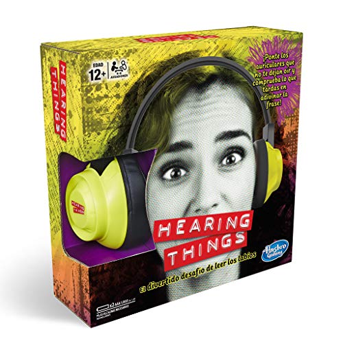 Hasbro Gaming - Juego de mesa Hearing Things (E2617105)