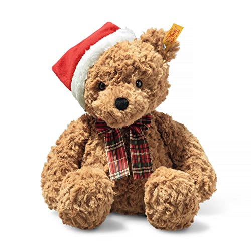 Steiff Soft Cuddly Friends Jimmy Teddy Bear Christmas, 12" Plush ...