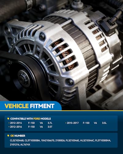 Image of PHILTOP Alternator for Ford F-150 2012-2017