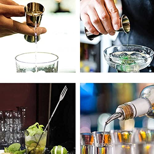 Kit Bartender 19 Piezas con Soporte Giratorio Acero miniatura 6