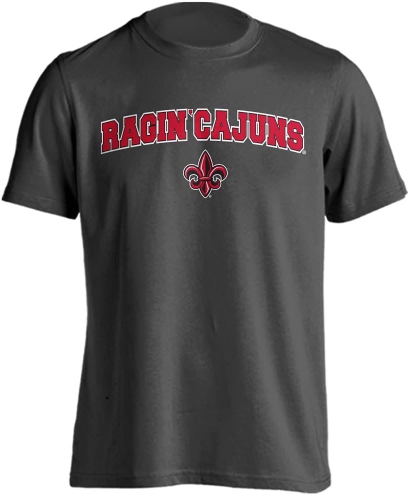 Louisiana Ragin' Cajuns Classic Arch Mascot T-Shirt