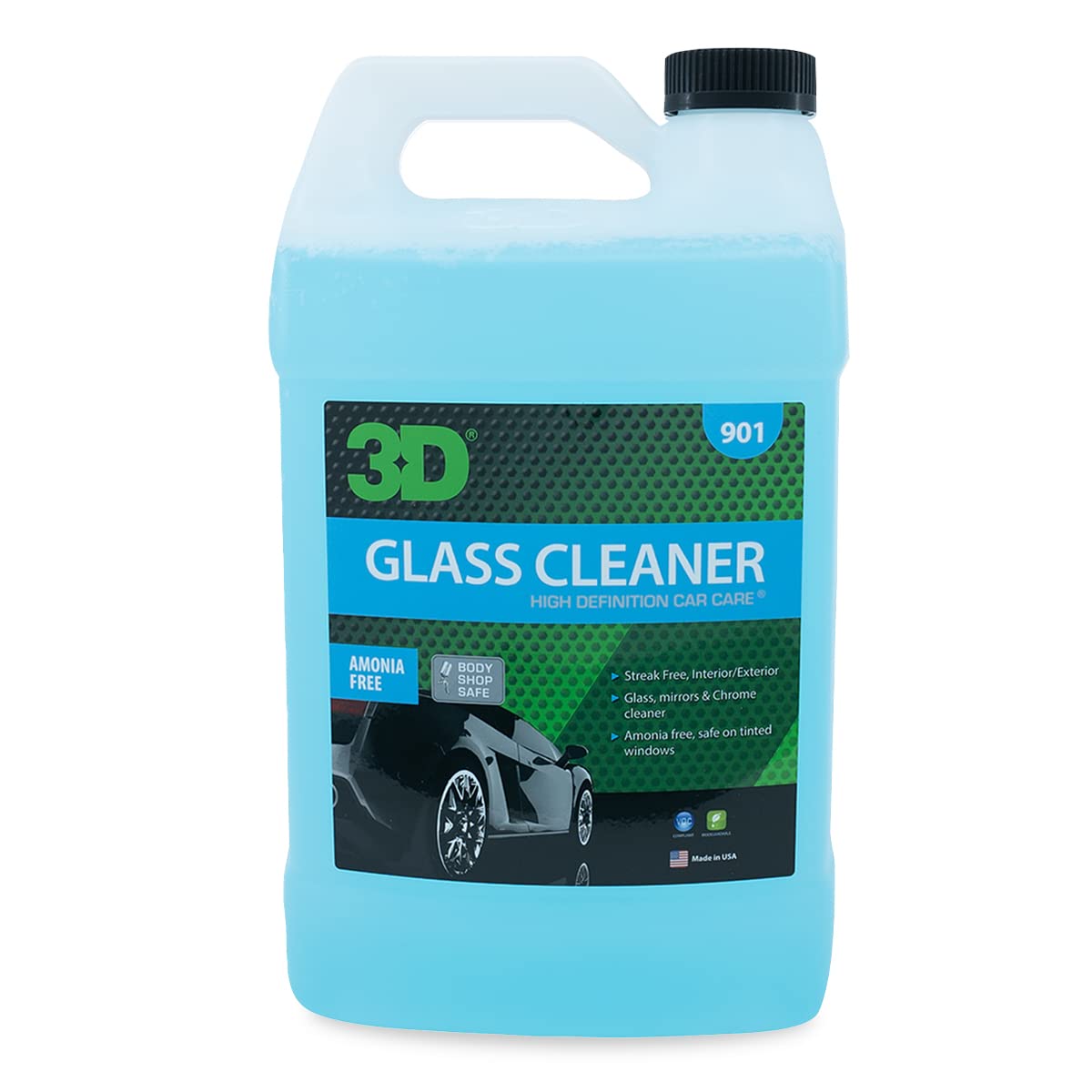 Ready Mix Glass Cleaner 1 Gallon Alcohol Based & Amonia Free Tint