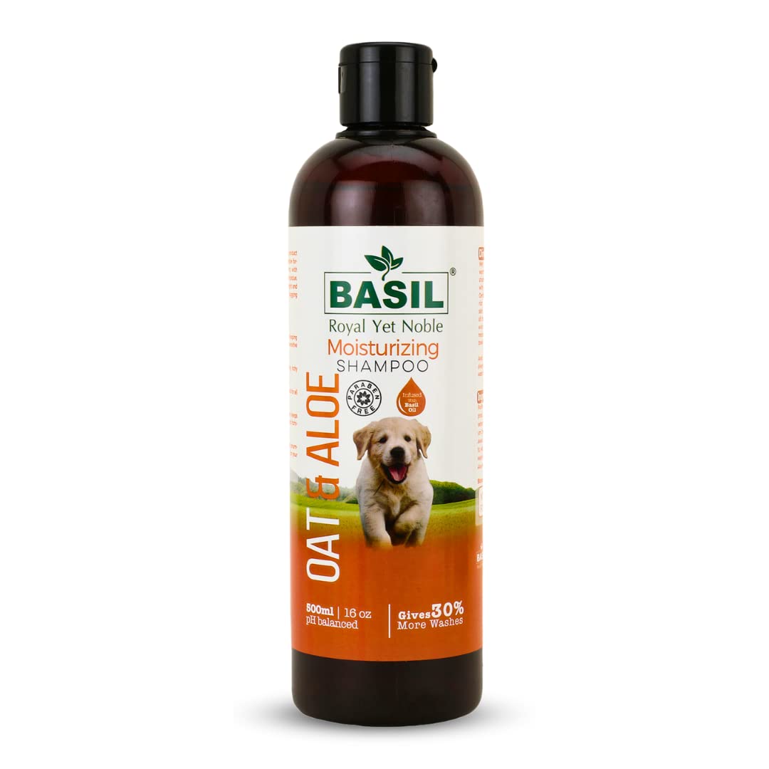BASIL Pet Oats & Aloe Moisturizing Shampoo for Dogs, 250 ml (B0989VY5DS) Amazon Price History, Amazon Price Tracker