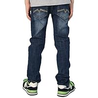 Algopix Similar Product 18 - LEO&LILY Boys' Big Jeans, Dis Blue, 16