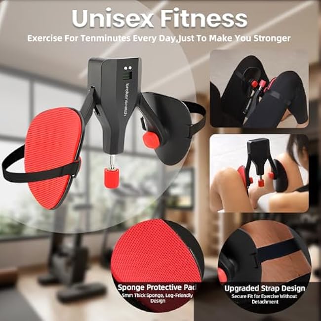 Thigh Trainer Kegel Exerciser 77 Lb, Hip Trainer Leg and Inner Thigh Strength Exercise Equipment, Hip Shaper Trainer Machine, Legs Workout Equipment