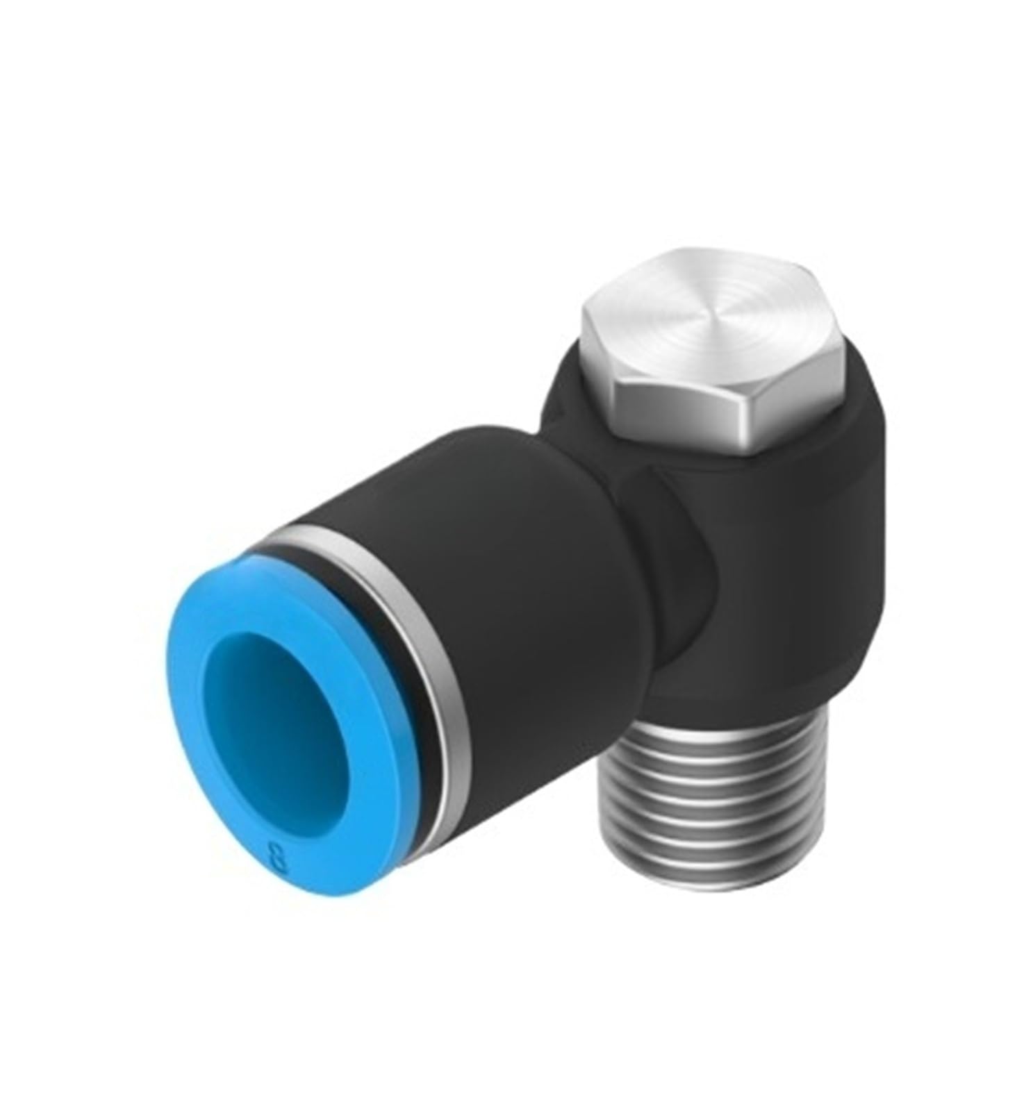 10PCS 8113034 Pneumatic Push-in Connector External Thread R1/8 8mm Outer Diameter Original