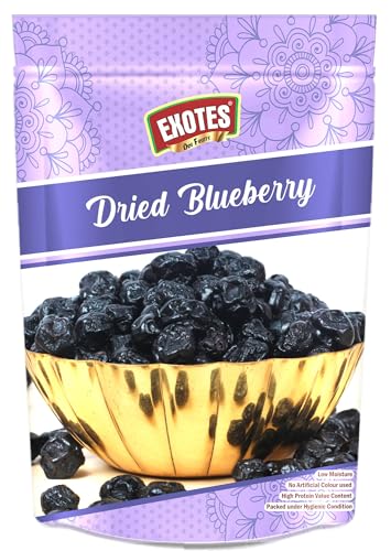 Image of Exotes Dried Fruits Nuts And Seeds (Dried Blueberry Plum) - 200 Gm