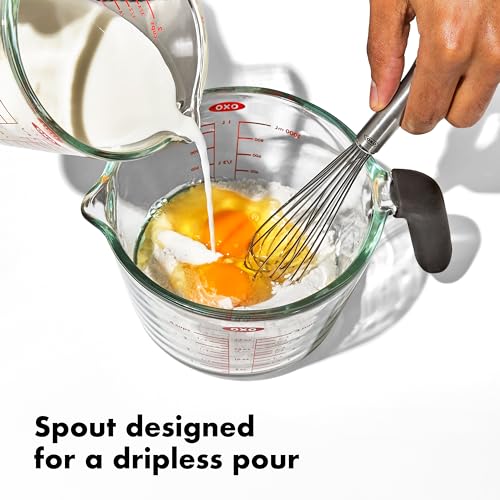 Tasse à mesurer en verre OXO de qualité supérieure pour préparations