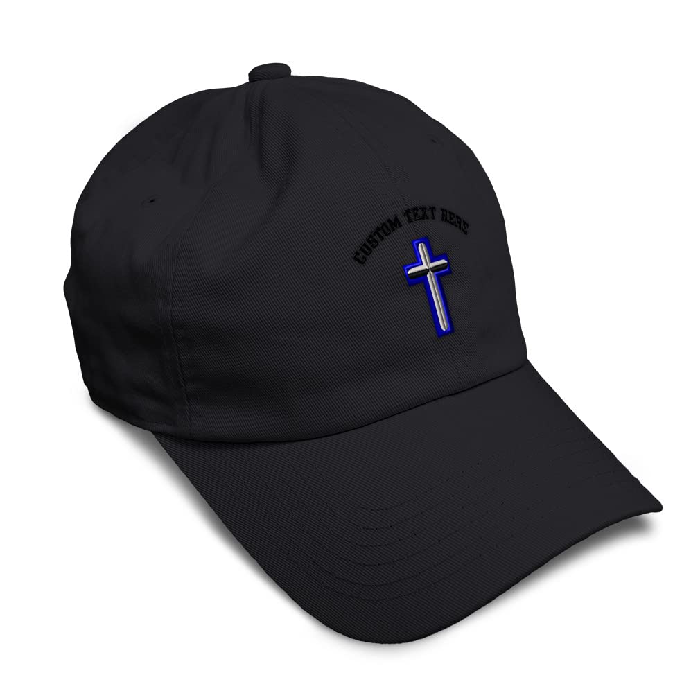 Speedy Pros Soft Baseball Cap Air Force Christian Chaplain Embroidery Insignias Twill Cotton Dad Hats for Men & Women