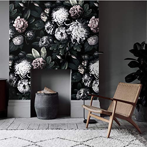 Papier peint optique salon design moderne chic - 6