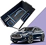 LUWU 2022 Infiniti QX50 Center Console Organizer 2022 Infiniti QX55 Armrest Box Armrest Organizer QX50 Center Console Storage Insert Tray QX55 Armrest Tray Armrest Storage Box Accessories (Blue)