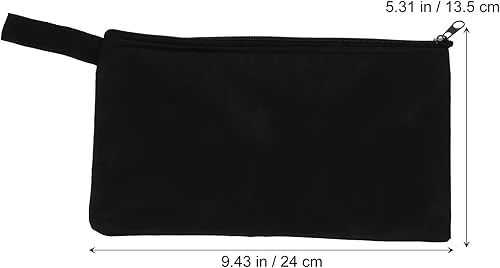 Miniatura 6 de DOITOOL Bolsa de herramientas pequeña bolsa de herramientas 5 unids bolsa negra con cremallera bolsa de herramientas bolsa de herramientas pequeña
