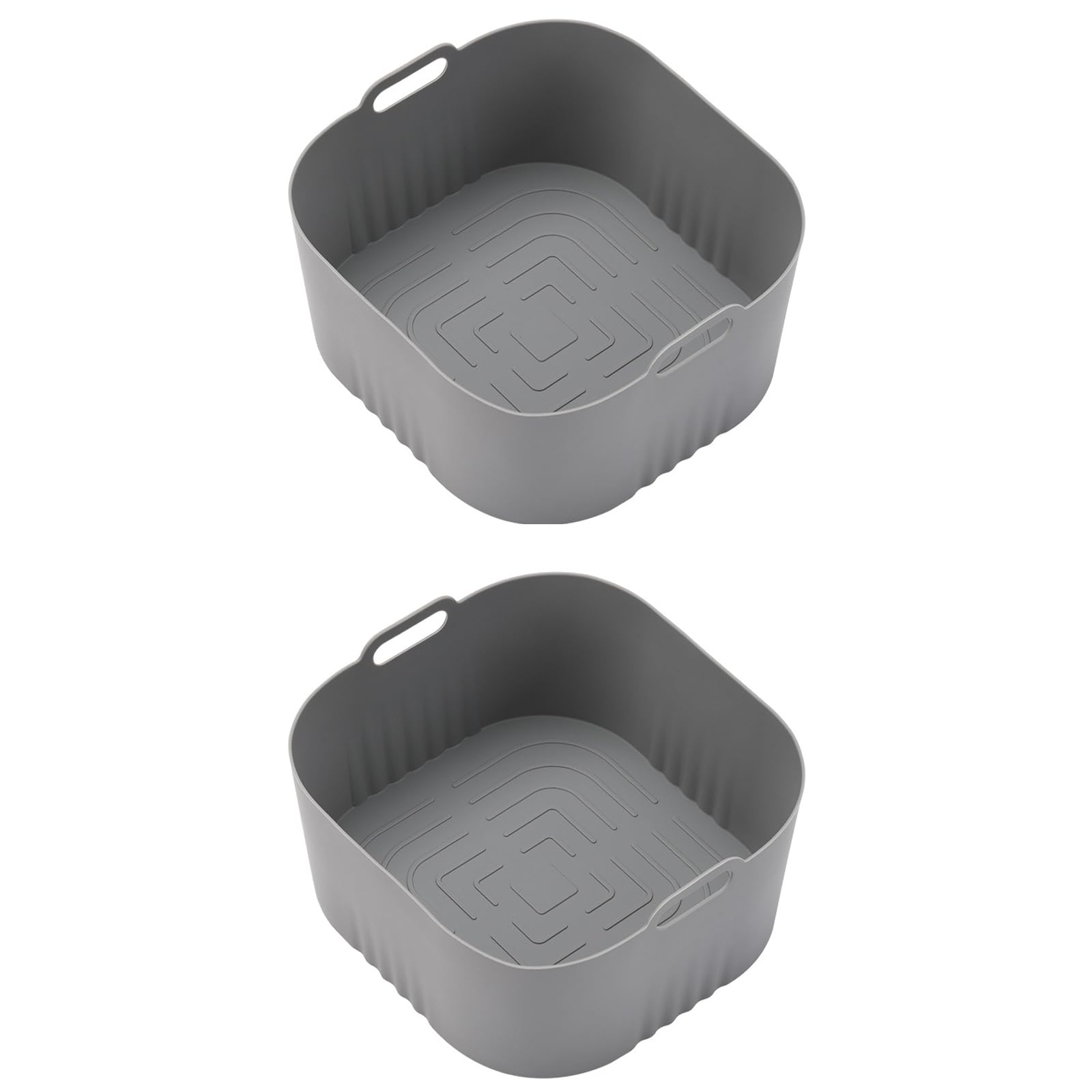 Xjdzineq 2 Pack Silicone Air Fryers Basket Liners Silicone Pads Accessories Suitable for Baking and Cooking Dishwasher Safe Cooking Trays