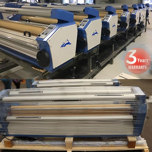 Wide Format Laminator 55in Full-auto Wide Format Cold Laminator Machine Roll to Roll Large Format Laminator Laminating Machine (with Trimmer)