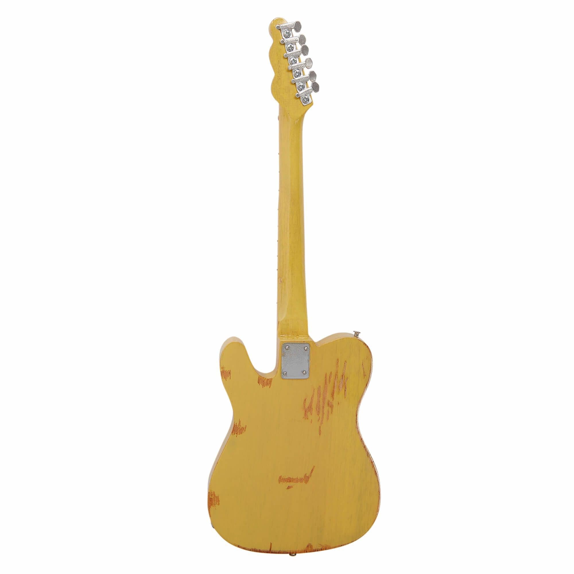 Keith Richards (The Rolling Stones) - Miniatur-Gitarren-Replik – Musikgeschenke – handgefertigte Verzierung