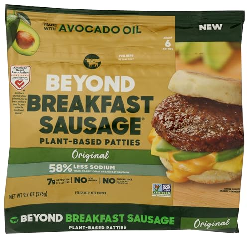 Beyond Breakfast Sausage Plant-Based Patties, 6 Count, 7.4 Oz