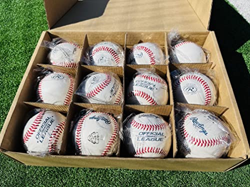 Rawlings | Official League Practice Baseballs | ROLB1X | 12 Count White - image 5