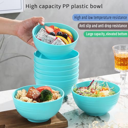Kyraton Plastic Cereal Bowls 8 Pieces - Image 3
