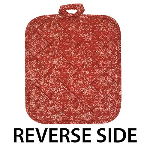 Lobyn Value Packs Kitchen Towel 5 Piece Linen Set 2 Towels 2 Pot Holders 1 Oven Mitt (X-Happy Holiday) #TOP3