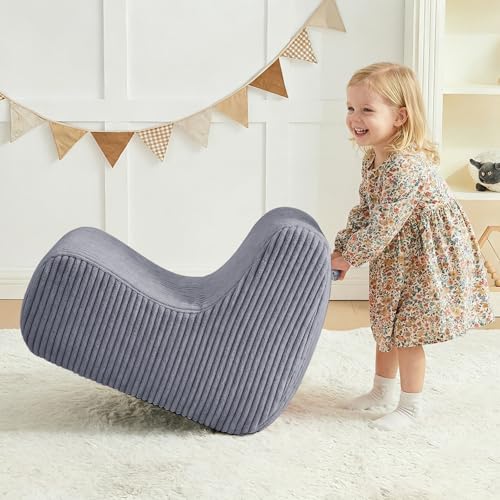 Image of DAICO Bean Bag Chairs for Kids, Comfy Reading Sofa Couch for Gaming