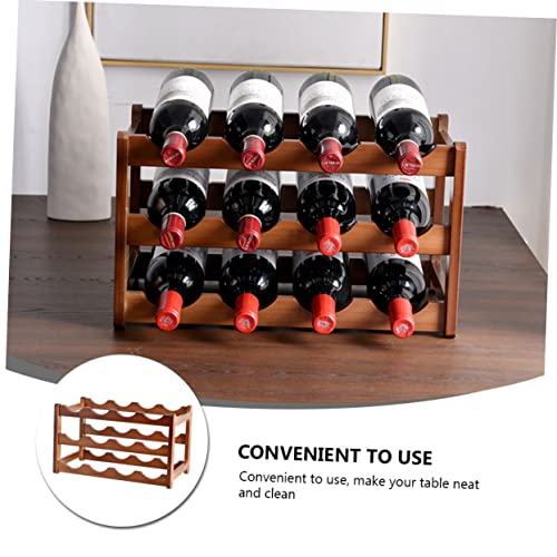 Soporte clásico para botellas de vino miniatura 3