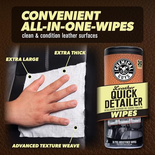 Chemical Guys Leather Detailer Wipes