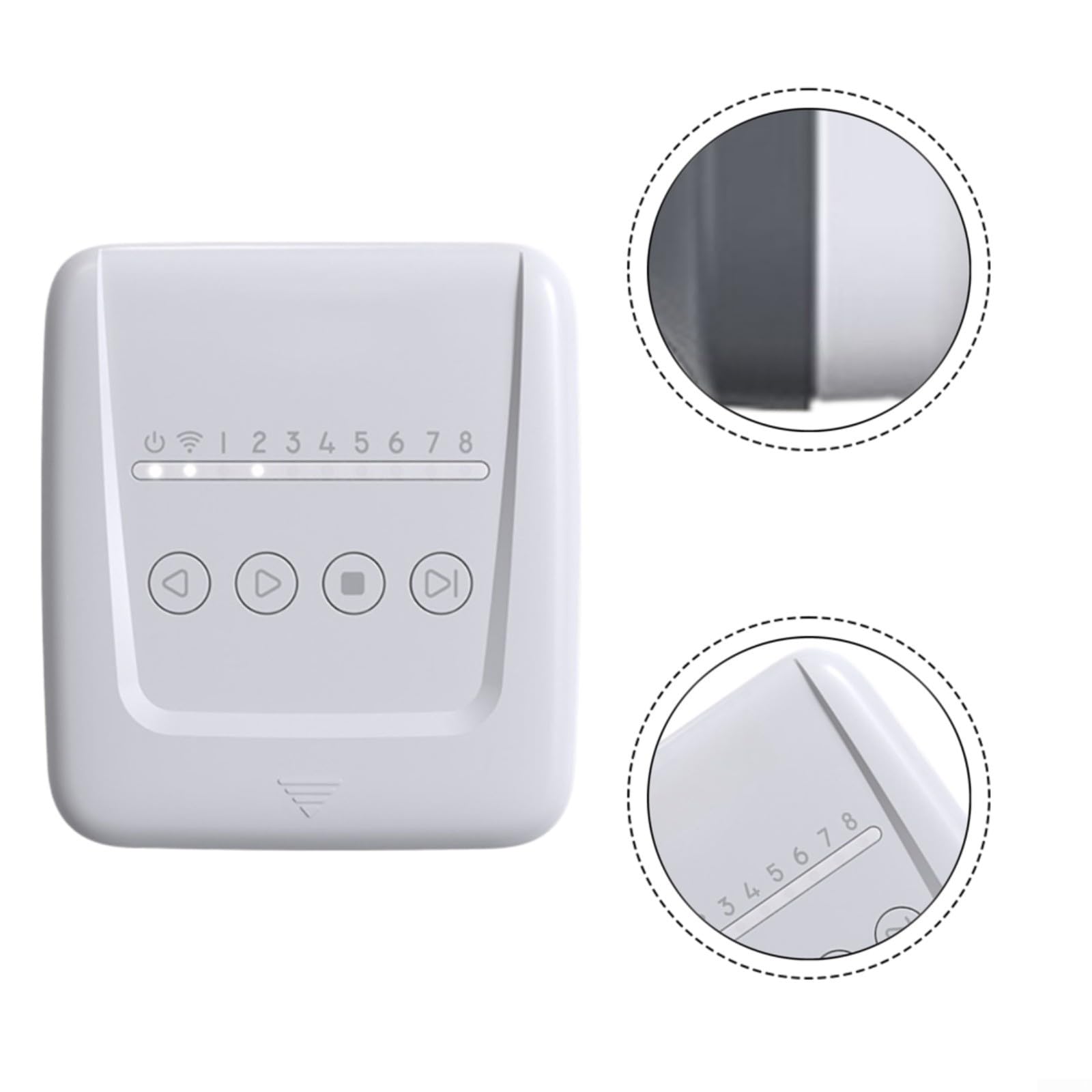 KiraKira Sistema di irrigazione programmabile WiFi 8 con sensore meteorologico e controllo app per giardino esterno prato