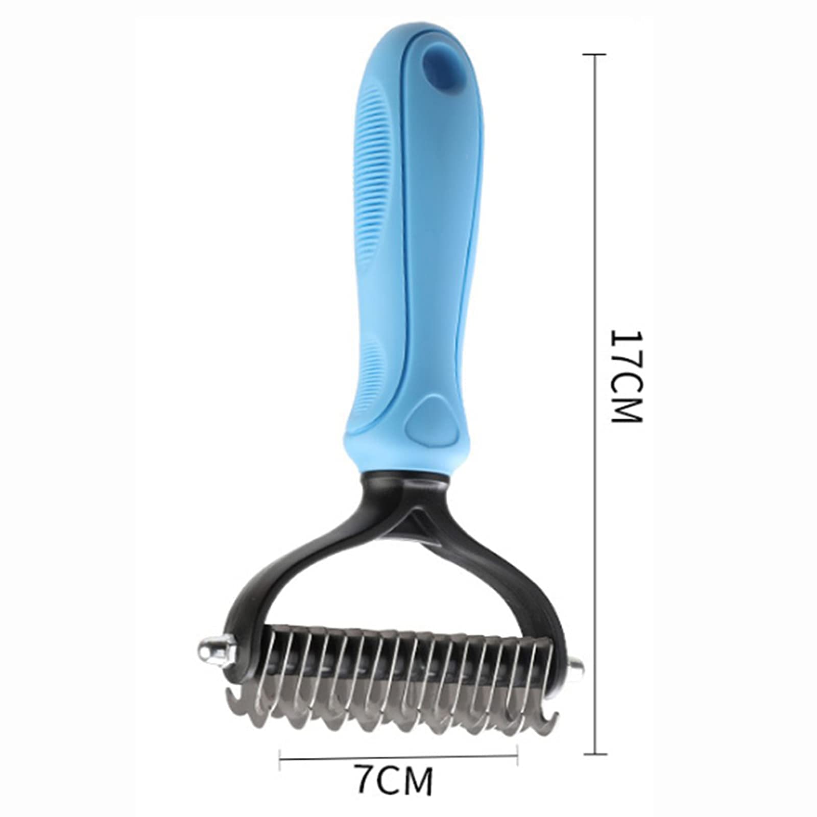 Dog Hair Brush,Pets Hair Removal, Reduces Shedding by up to 95%, Great for Short to Long Hair Small Large Breeds-A