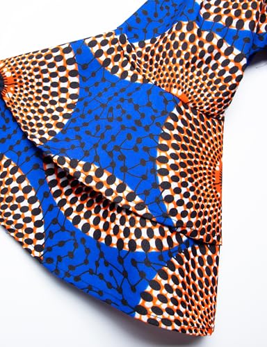 Image of SHENBOLEN Women African Print Jacket Dashiki Traditional Top Dress