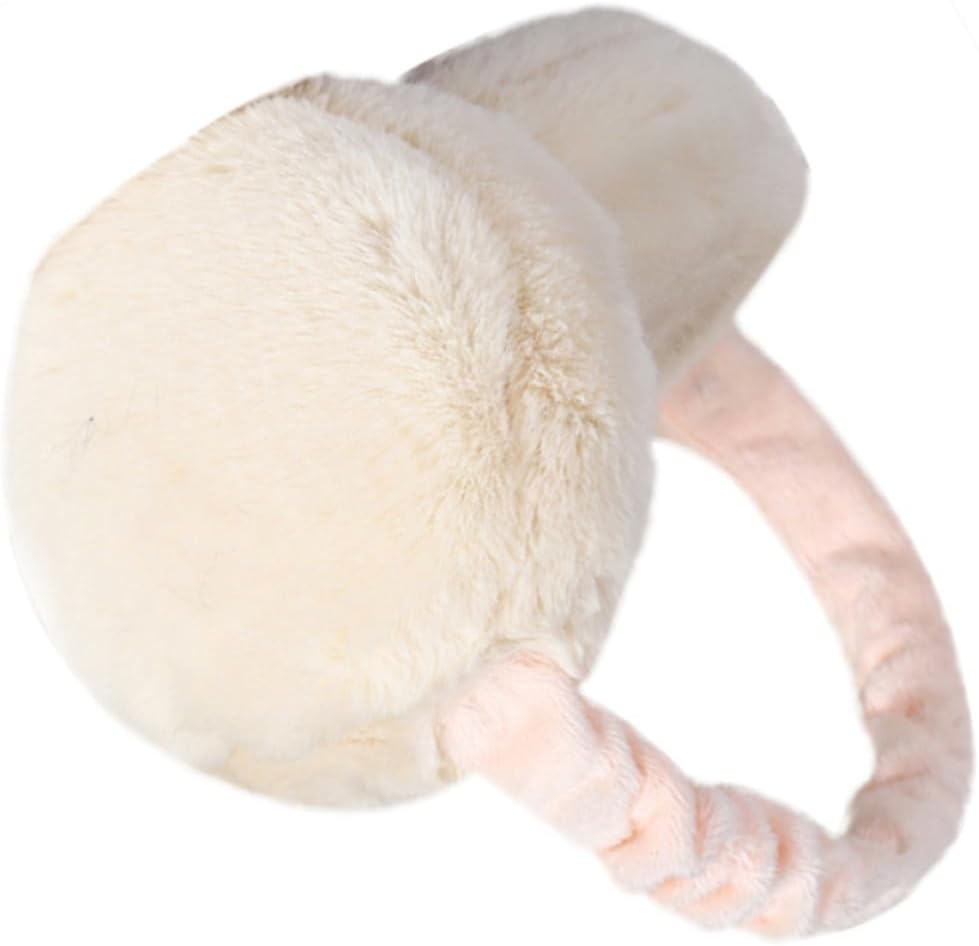 Toyvian Foldable Plush Earmuffs for Winter Ear Warmth Outdoor Hiking