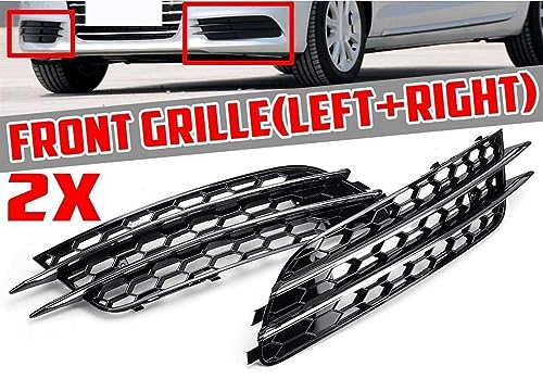 Grille de phare antibrouillard pour remplacer calandre A6 C7 - 3